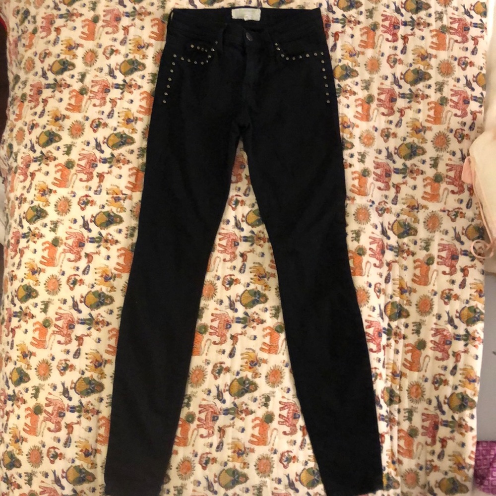 Current Elliot Studded Jeans